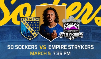 More Info for San Diego Sockers vs Empire Strykers