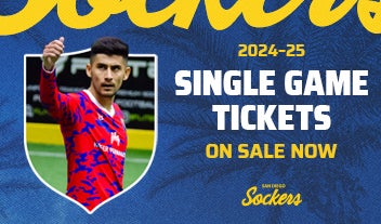 San Diego Sockers Single Game Tickets