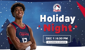 More Info for SD Clippers Holiday Night