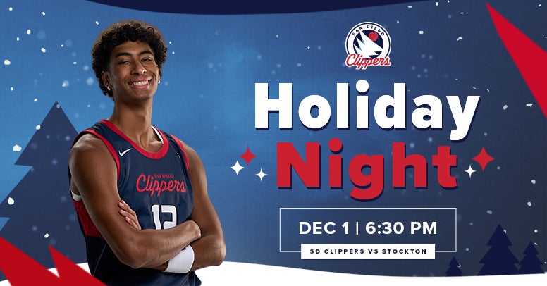 SD Clippers Holiday Night