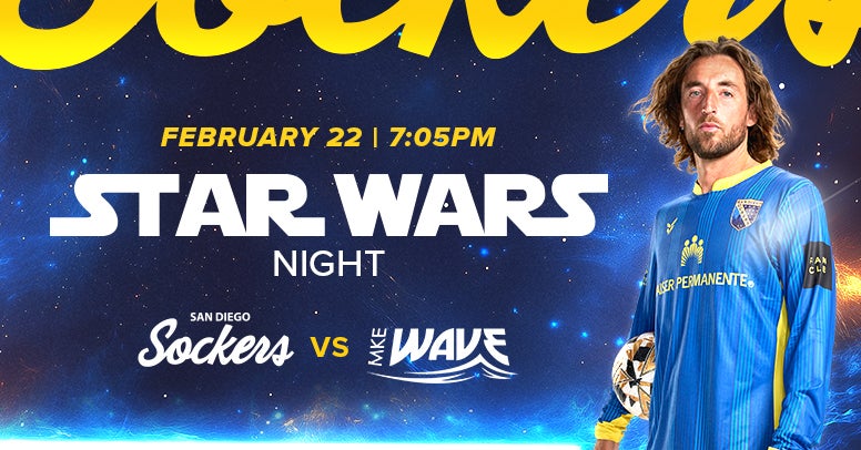 San Diego Sockers Star Wars Night