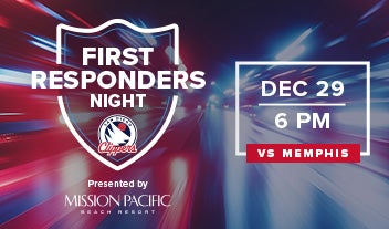 More Info for SD Clippers First Responders Night