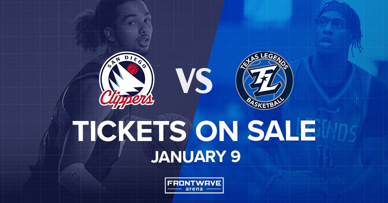 San Diego Clippers vs. Texas Legends