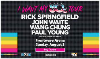 More Info for Rick Springfield: I Want My 80s Tour