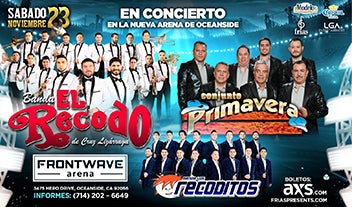 More Info for Banda El Recodo, Conjunto Primavera and Banda Los Recoditos