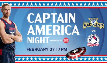 More Info for San Diego Clippers Captain America Night