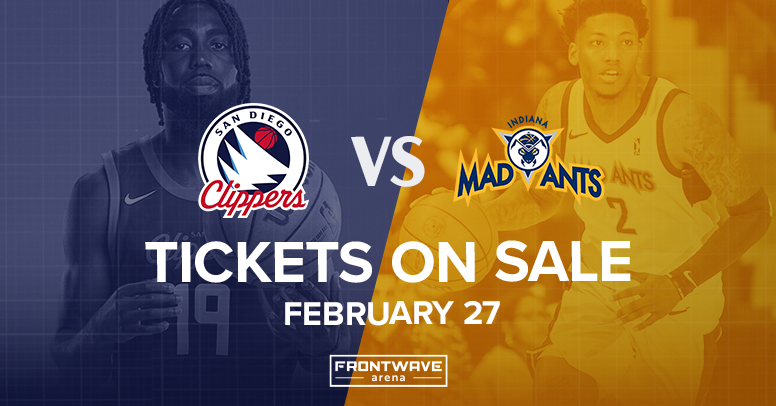 San Diego Clippers vs. Indiana Mad Ants