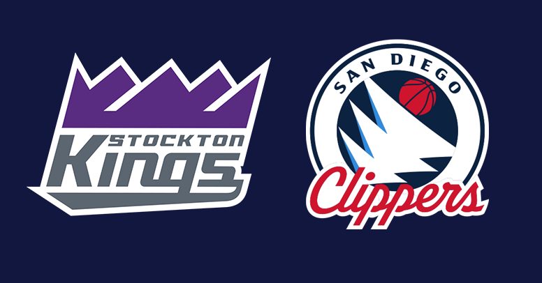 San Diego Clippers vs. Stockton Kings