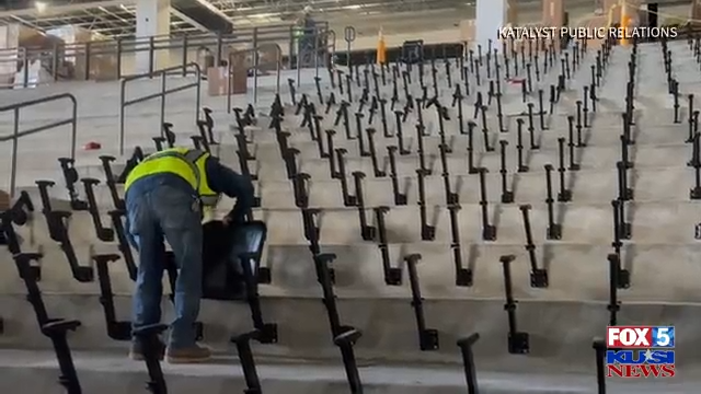 More Info for WATCH: New seating installed at Frontwave Arena